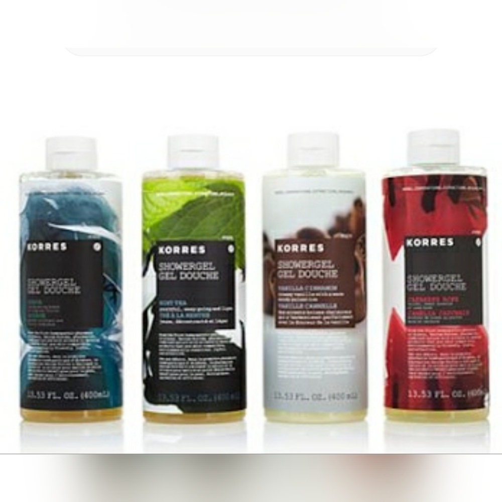 Korres Assorted Jumbo Shower Gel Collection 13.53Fl.Oz./400ml